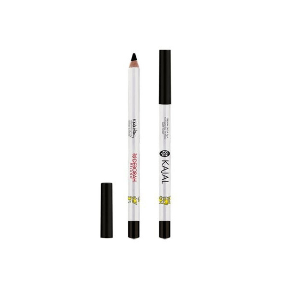 Deborah, Deborah, Precision, Color Liner, Eyeshadow & Kajal Eyeliner 2-In-1, Black, 1.5 g