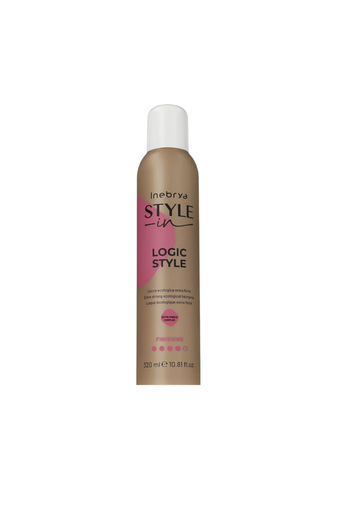 Inebrya, Style-In Logic Style, Hair Spray, Styling, Extra Strong Hold, 320 ml