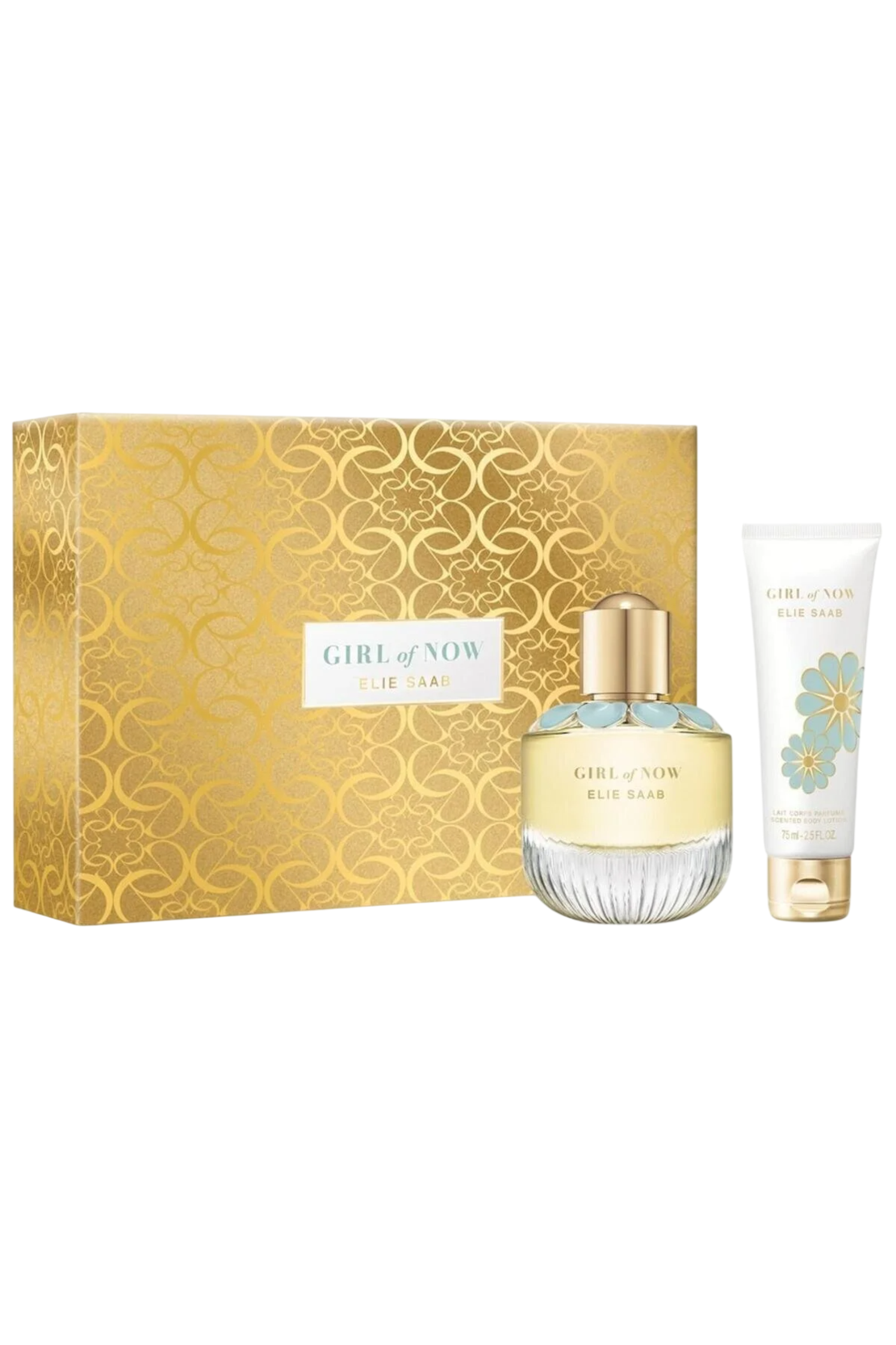 Set Elie Saab: Girl of Now, Eau De Parfum, For Women, 50 ml + Girl of Now, Hydrating, Body Lotion, 75 ml