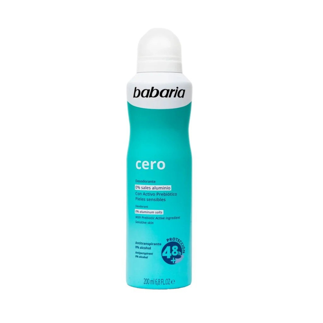 Babaria, Cero, Refreshing, Deodorant Spray, For Women, 200 ml