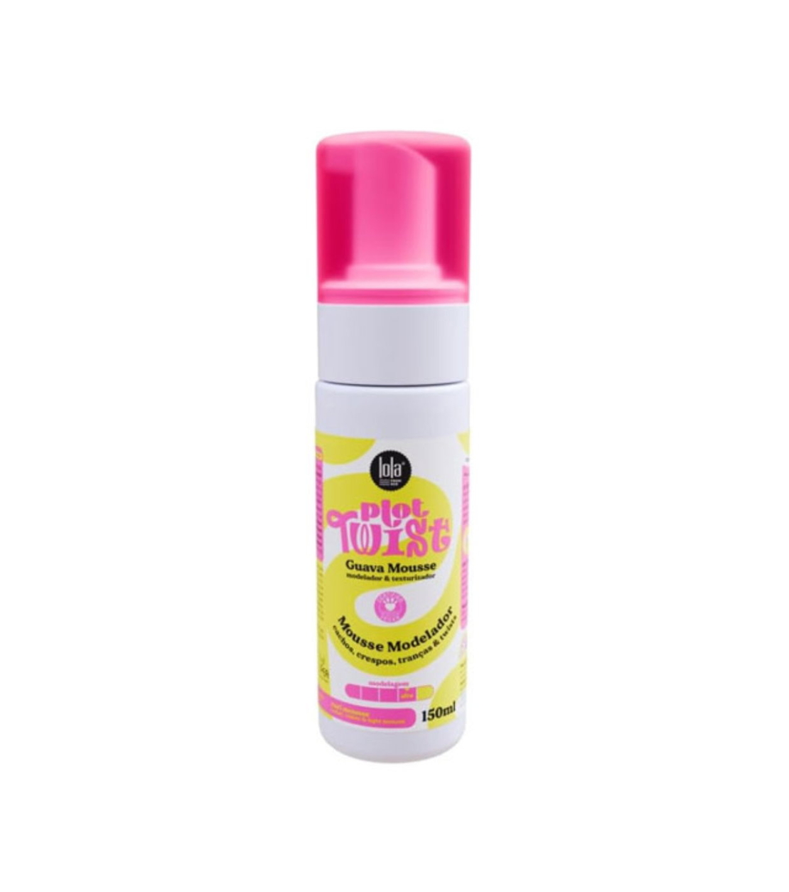 Lola Cosmetics, Plot Twist, Hair Leave-In Foam Conditioner, Curl Defining, 150 ml