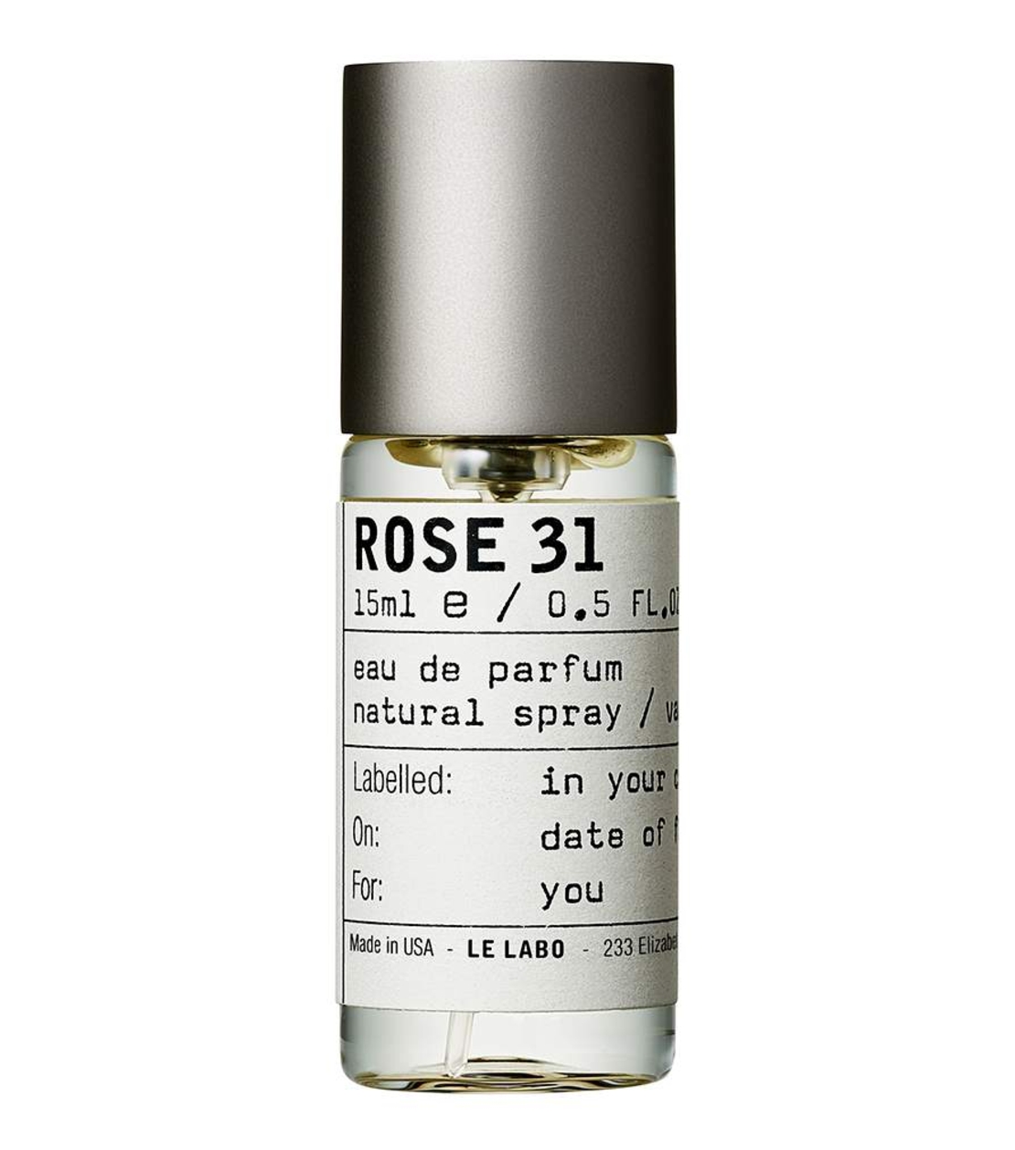 Le Labo, Rose 31, Eau De Parfum, Unisex, 15 ml
