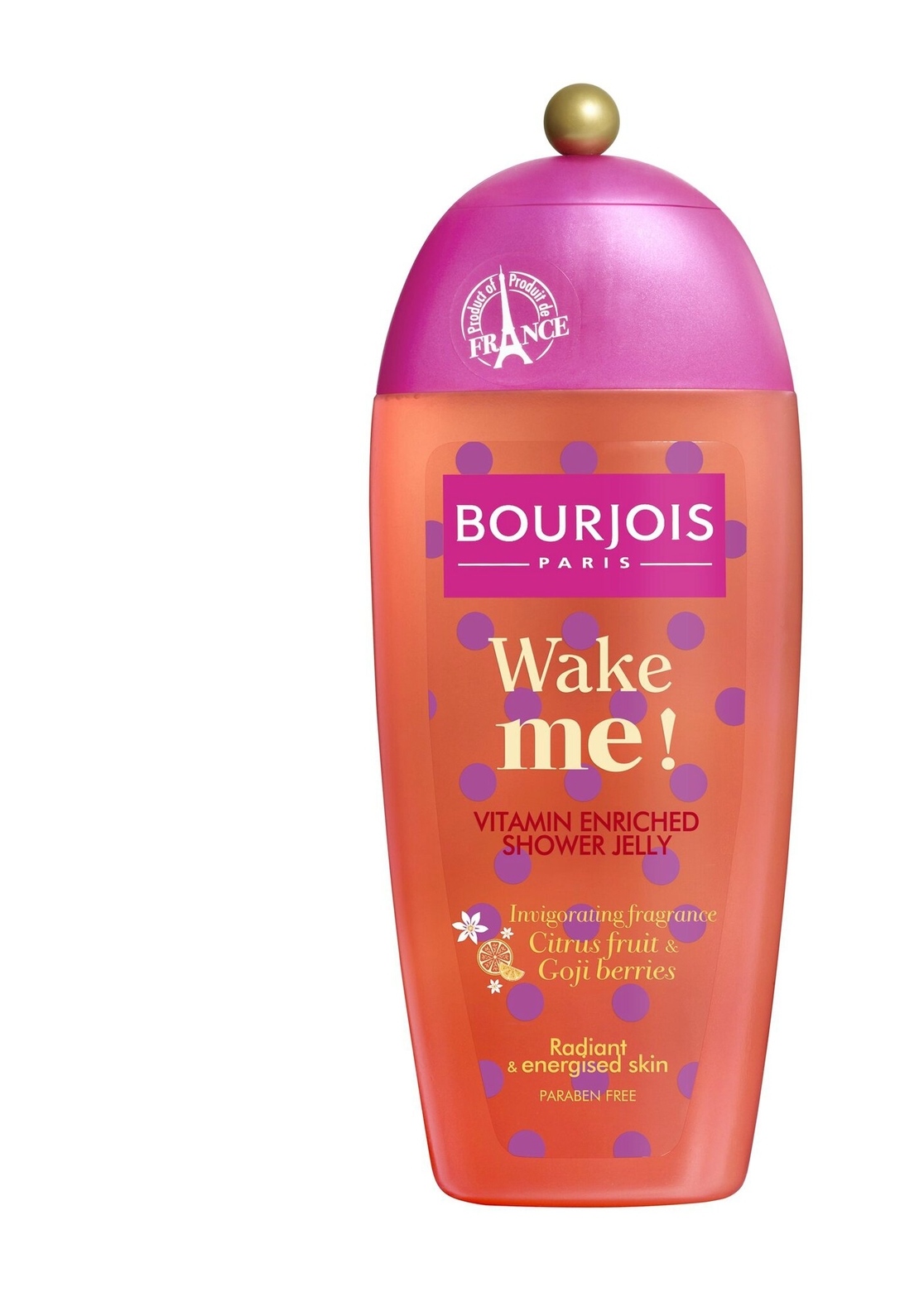 Bourjois, Wake Me!, Citrus, Energizing, Shower Gel, For All Skin Types, 250 ml
