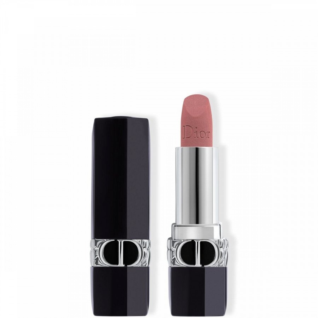 Christian Dior, Couture Colour, Velvet, Cream Lipstick, 100, Nude Look, Refillable, 3.5 g