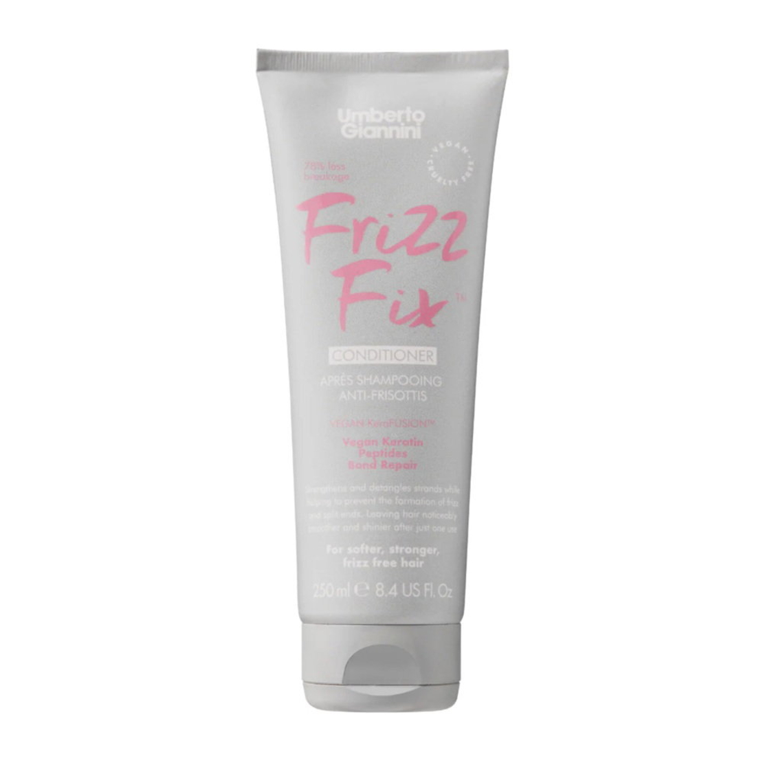 Umberto Giannini, Frizz Fix, Hair Conditioner, Anti-Frizz & Repairing, 250 ml