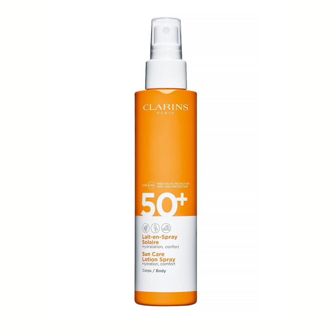 Clarins, Sun Care, High Protection, Before Sun, Body Lotion, SPF 50, 50 ml
