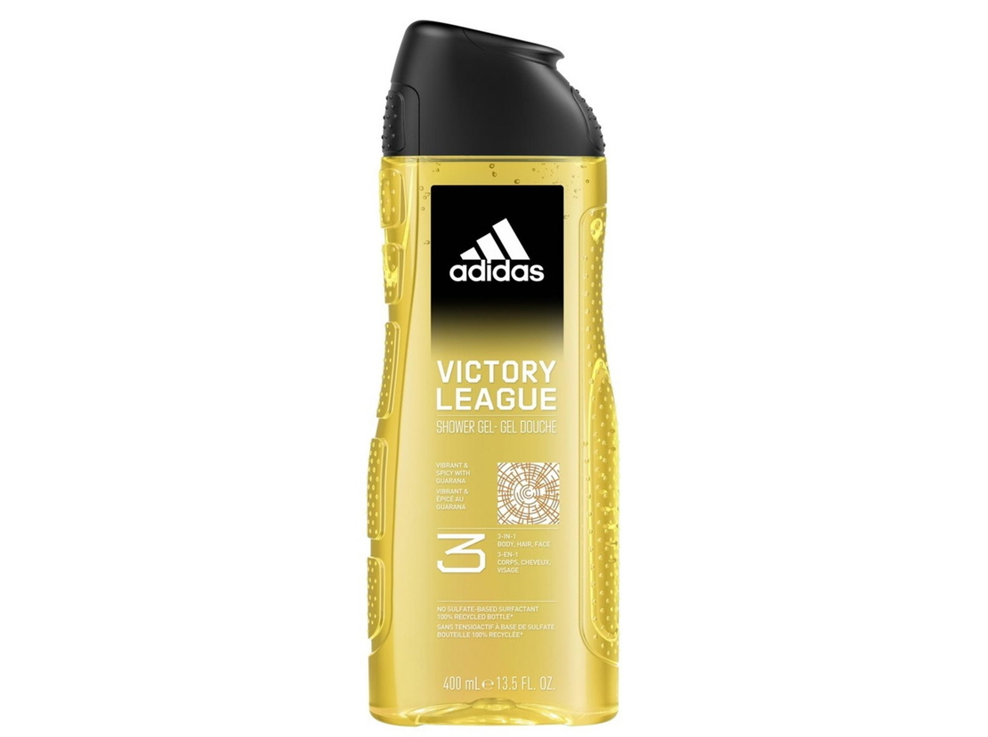 Adidas, Victory League, Shower Gel & Shampoo 2-In-1, 400 ml