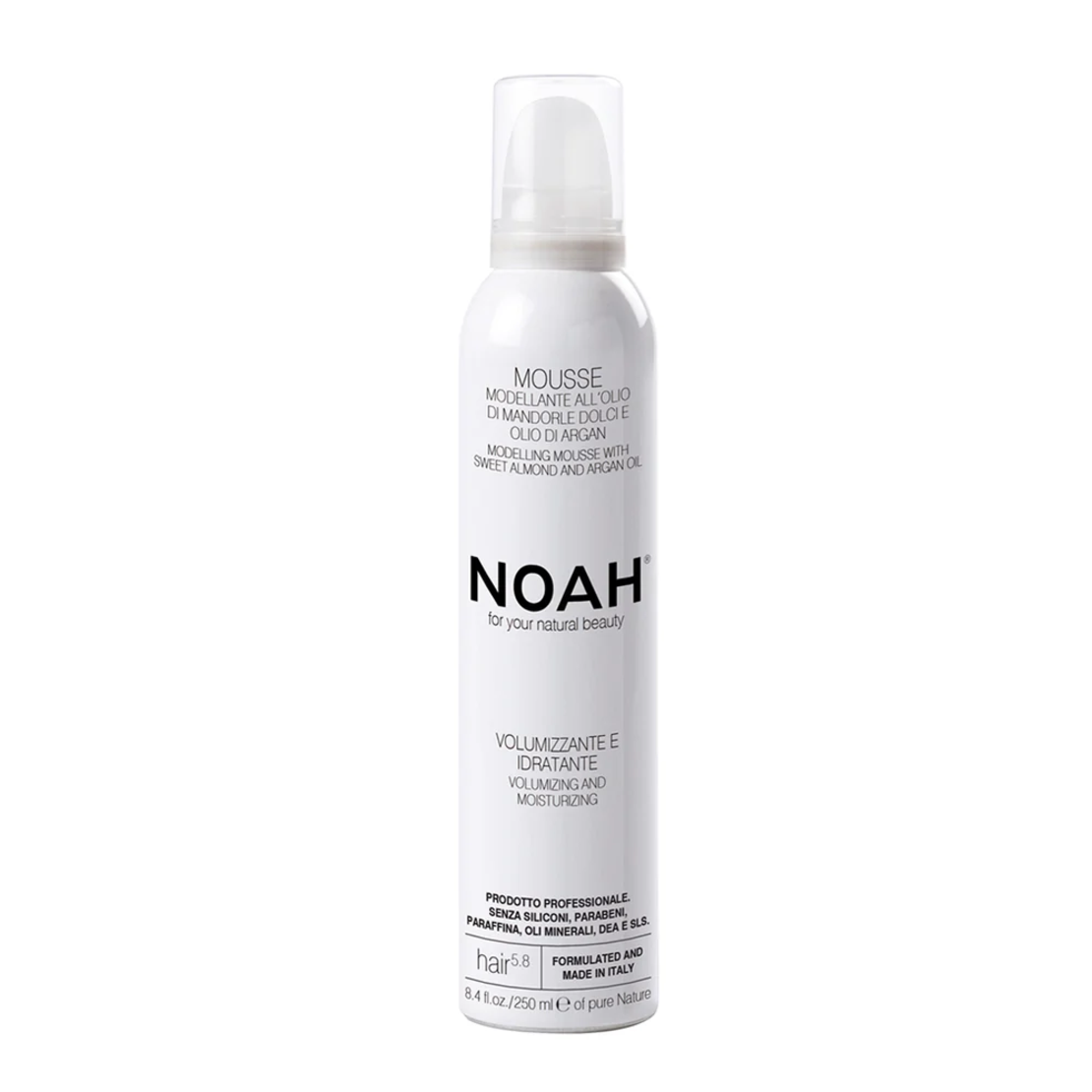 Noah, Modelling Mousse, Hair Styling Mousse, Hydrating & Nourishing, Strong, 250 ml