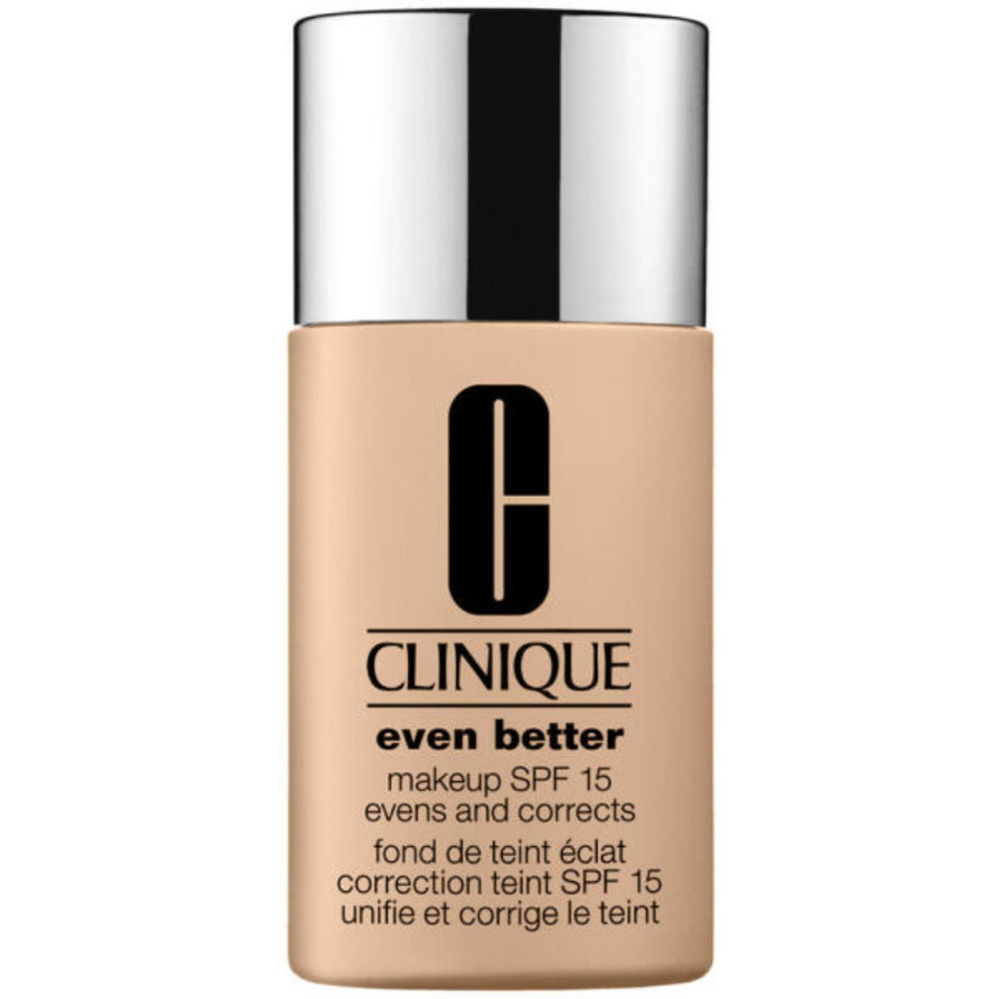 Clinique, Even Better, Paraben-Free, Hydrating, Liquid Foundation, WN 12, Ginger, SPF 15, 30 ml