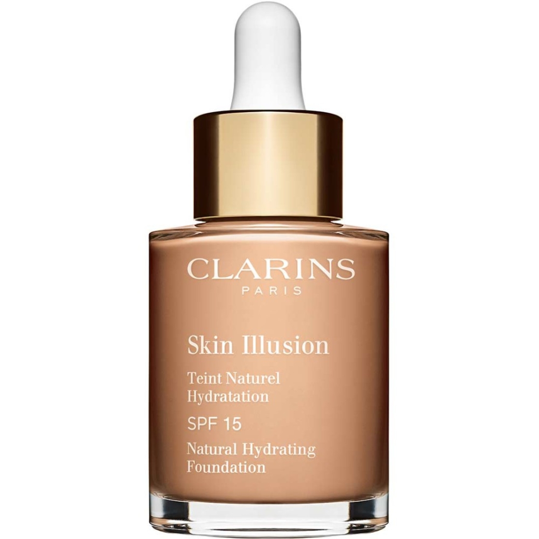 Clarins, Skin Illusion, Colour Correcting, Liquid Foundation, 108, Sand, SPF 15, 15 ml *Tester
