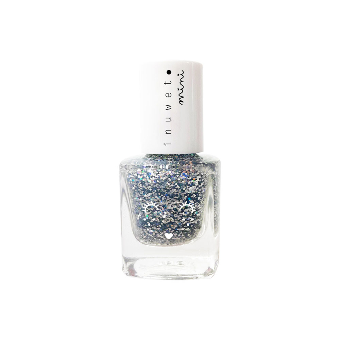 Inuwet, Inuwet, Glitter, Nail Polish, Silver Dreamer, 5 ml *Miniature