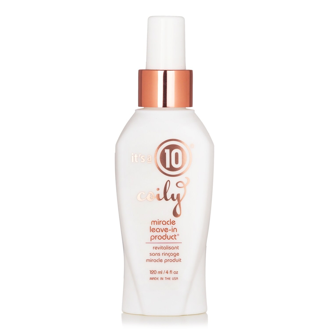It's a 10, Coily Miracle, Hair Leave-In Conditioner, For Revitalizing, 120 ml