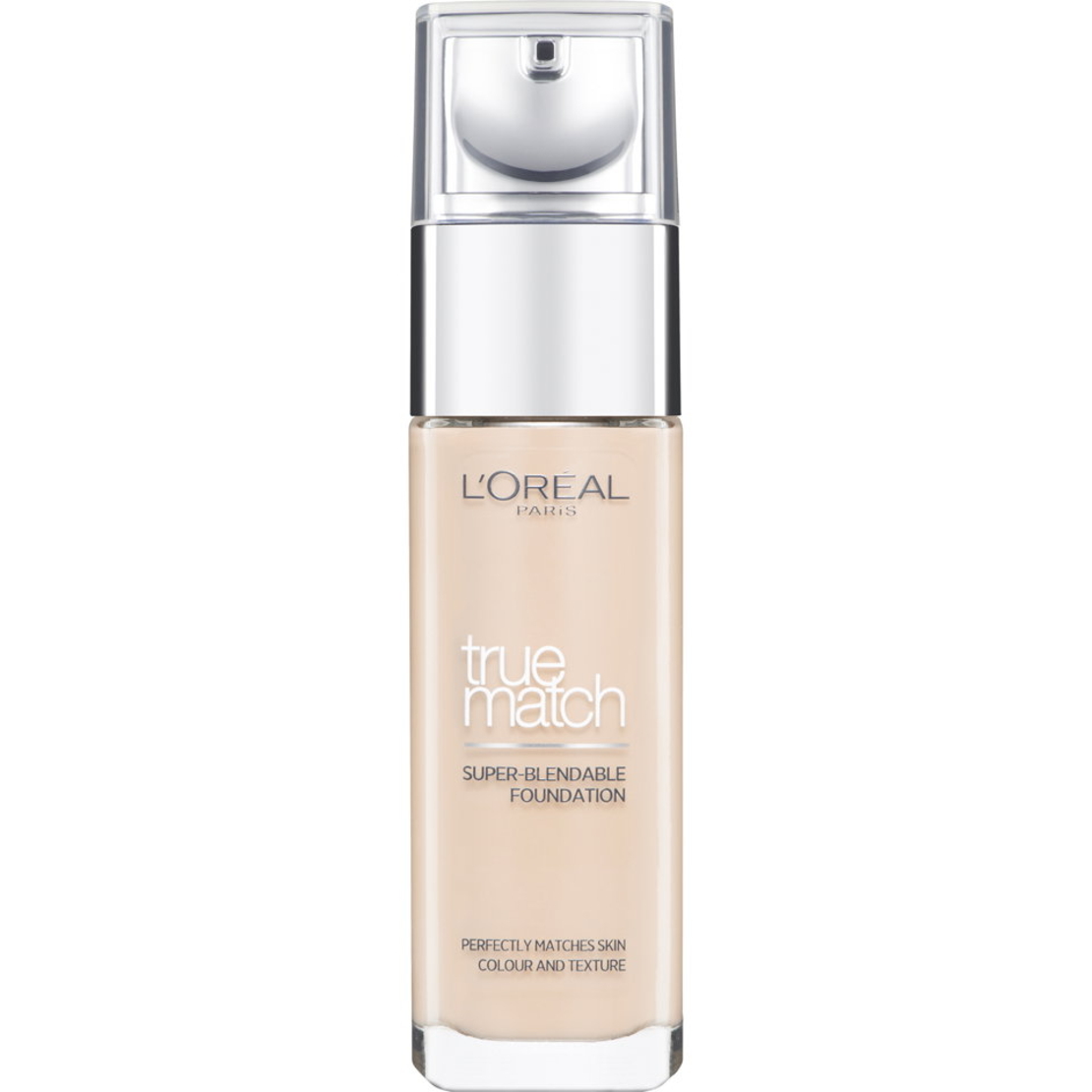 L'Oreal Paris, True Match, Natural Finish, Liquid Foundation, 2.R/2.C, Rose Vanilla, SPF 17, 30 ml
