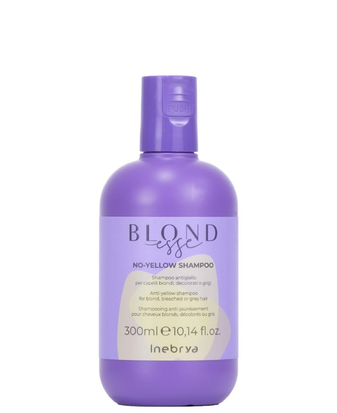 Inebrya, Blondesse No-Yellow, Hair Shampoo, 300 ml