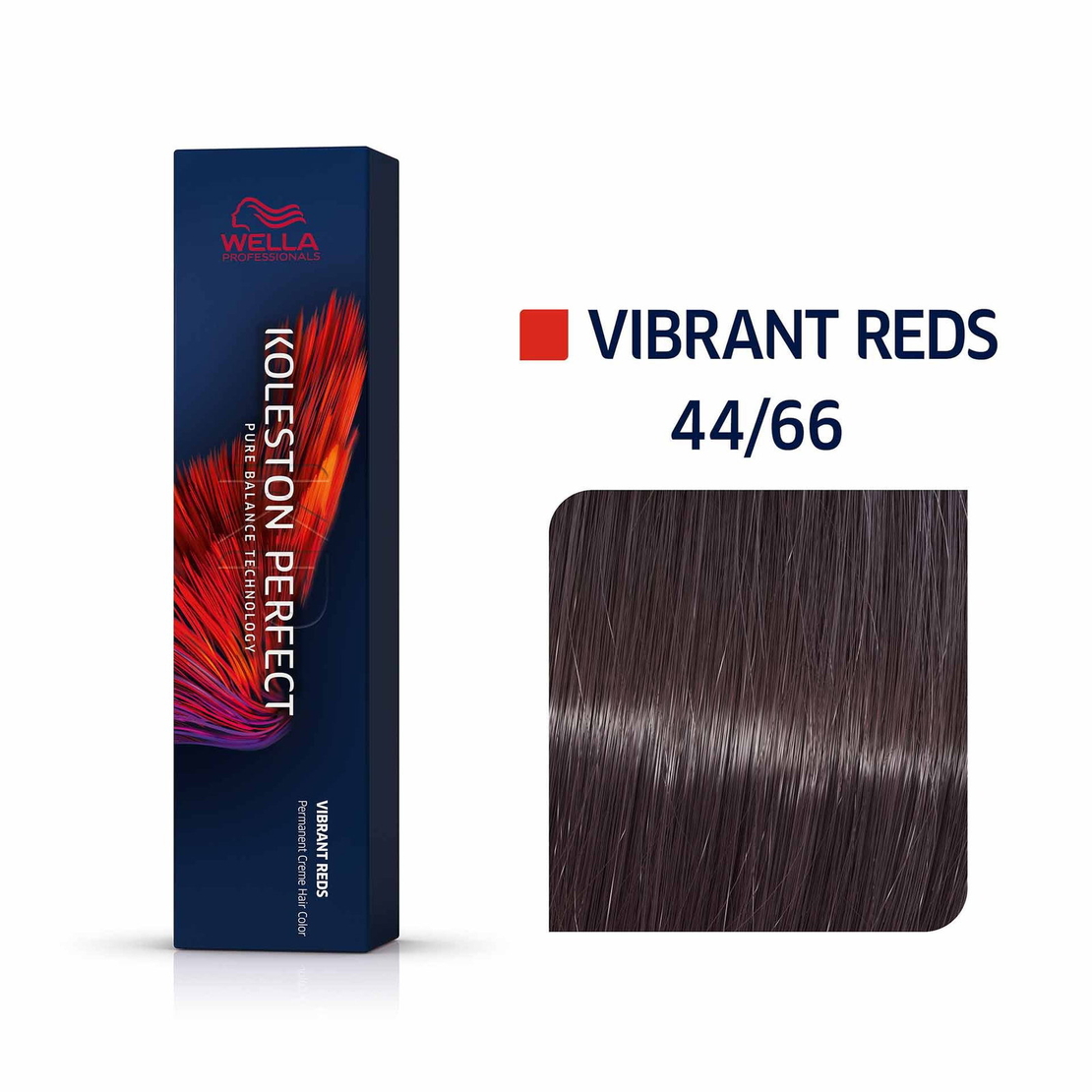 Wella Professionals, Koleston Perfect Me+, Permanent Hair Dye, 44/66 Medium Brown Intensive Violet Intensive, 60 ml