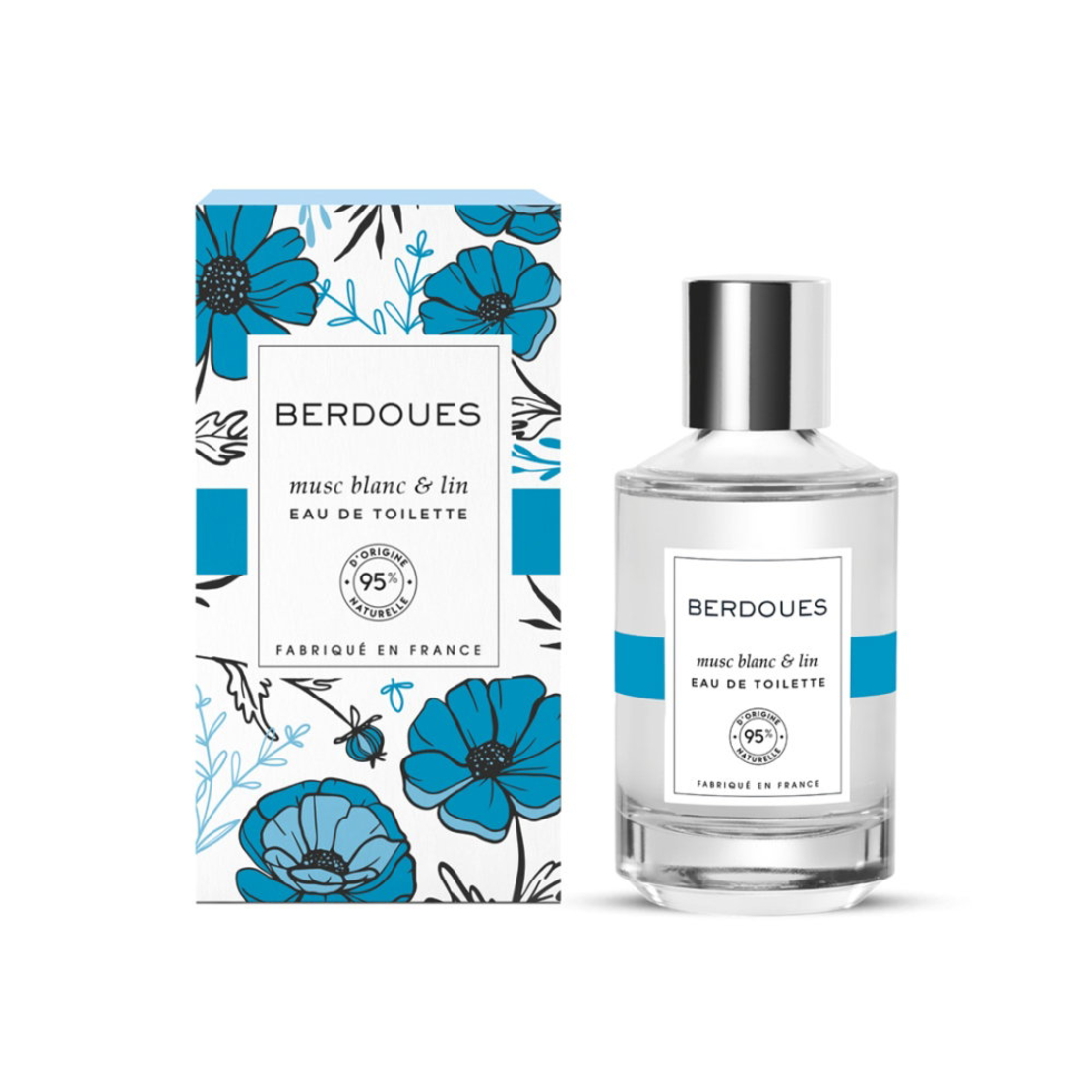 Parfums Berdoues, Musc Blanc Et Lin, Eau De Toilette, Unisex, 100 ml