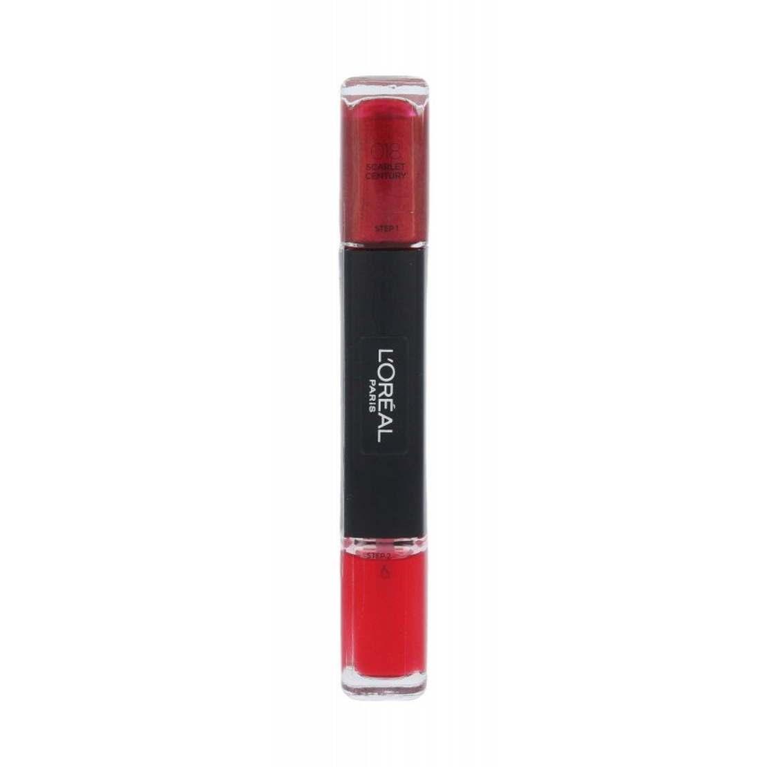 L'Oreal Paris, Infallible, Nail Polish 2-In-1, 018, Scarlet Century, 2 x, 5 ml