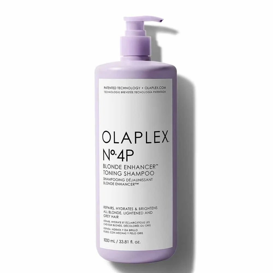 Olaplex,  No. 4P Blonde Enhancer, Hair Shampoo, 1000 ml