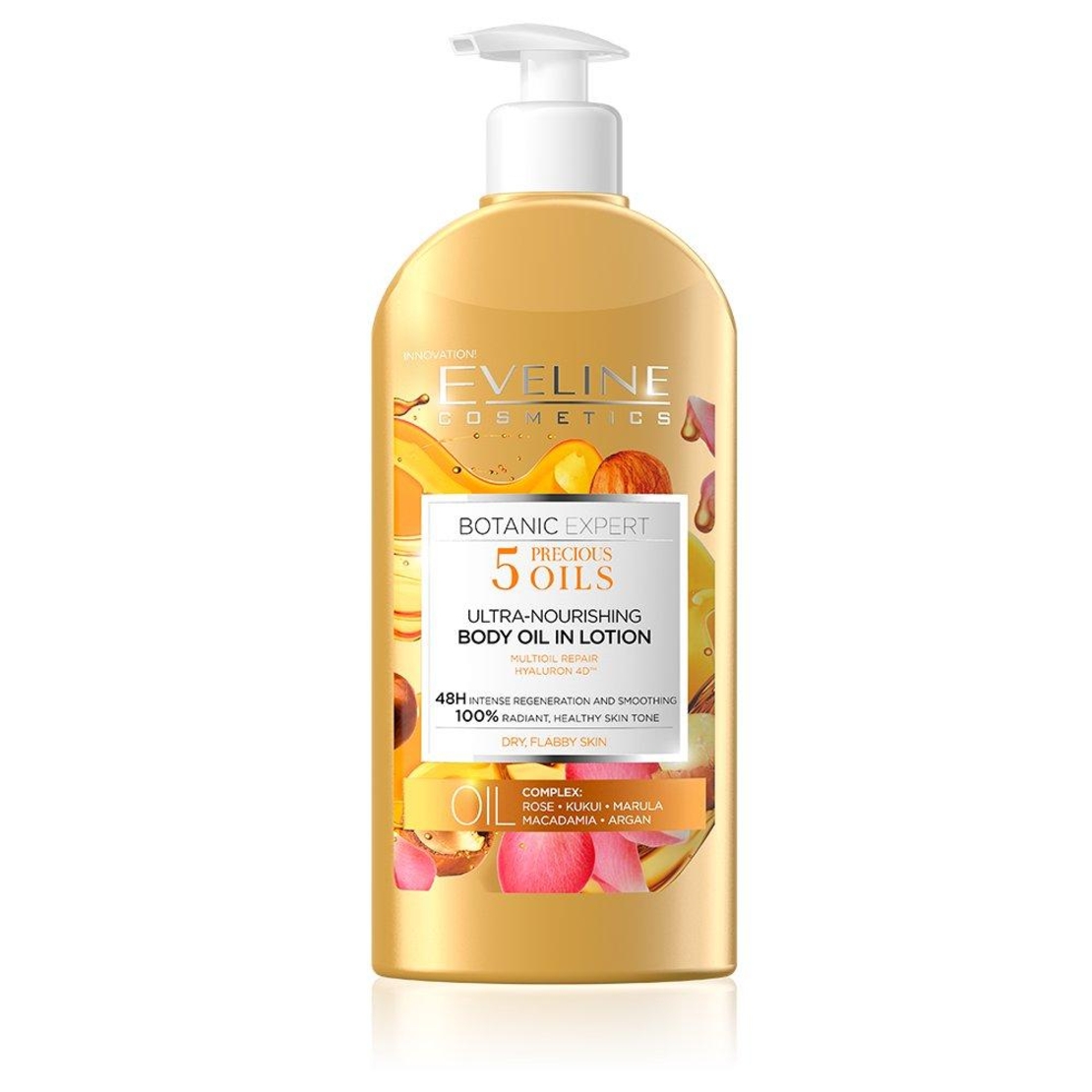 Eveline Cosmetics, Botanic Expert Ultra-Nourishing, Rose, Deeply Nourishing, Apply daily, Body Lotion, 350 ml