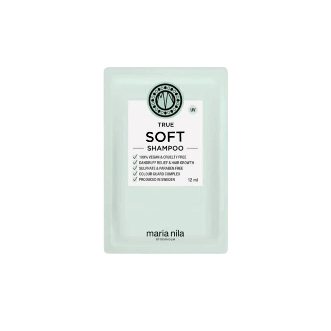 Maria Nila, True Soft, Vegan, Hair Shampoo, Dandruff Control, 12 ml