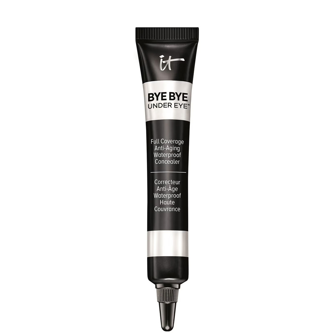 It Cosmetics, Bye Bye, Full Coverage, Under-Eye Concealer Pen, Medium Tan, 8 ml