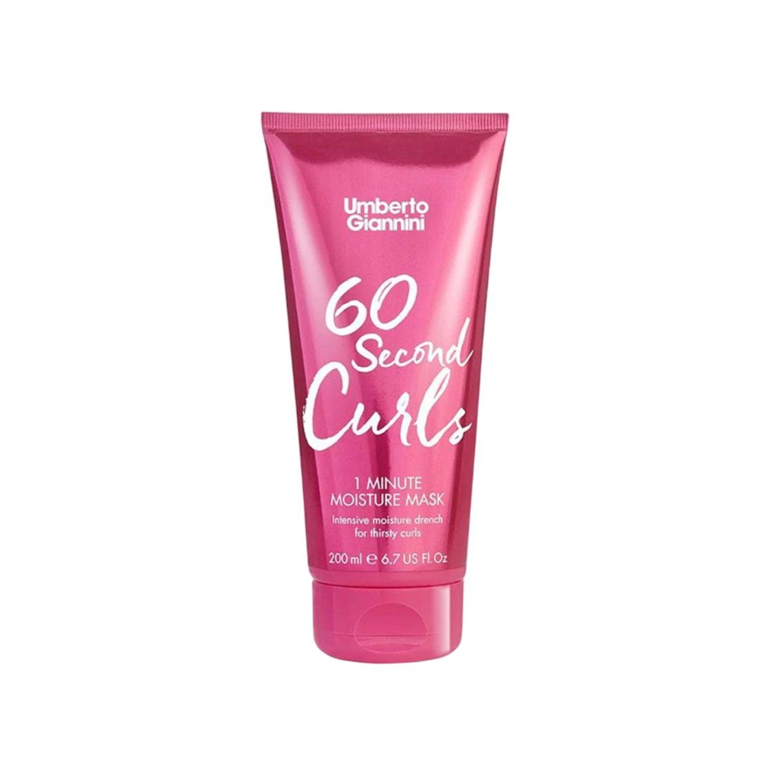 Umberto Giannini, 60 Second Curls, Hair Treatment Cream Mask, Hydrating & Frizz Control, 200 ml
