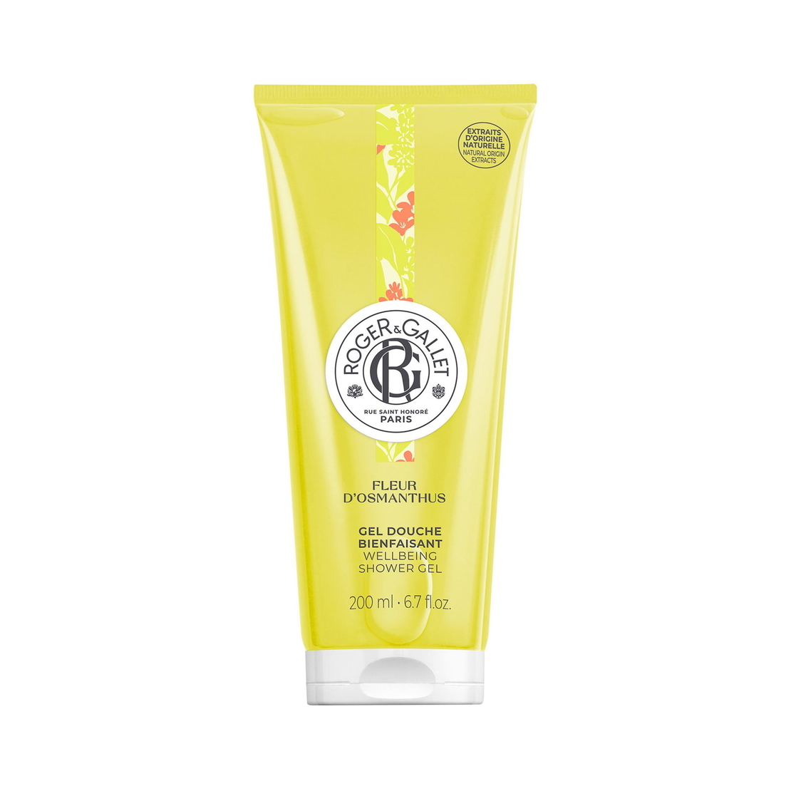 Roger & Gallet, Fleur D'Osmanthus, Shower Gel, For All Skin Types, 200 ml
