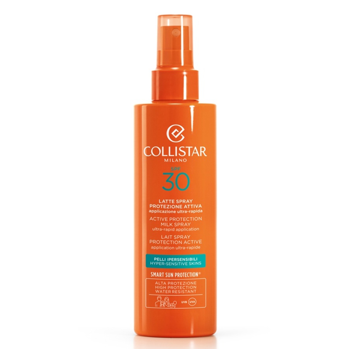 Collistar, Smart Sun Protection, Sun Protection, Sunscreen Spray, SPF 30, 200 ml