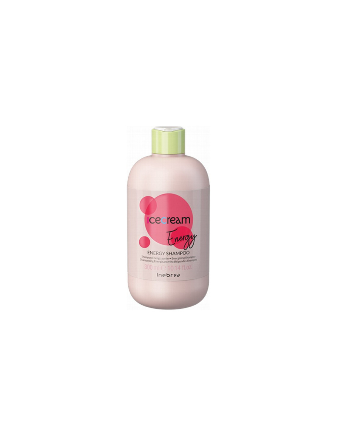 Inebrya, Ice Cream Energy, Hair Shampoo, Energising, 300 ml