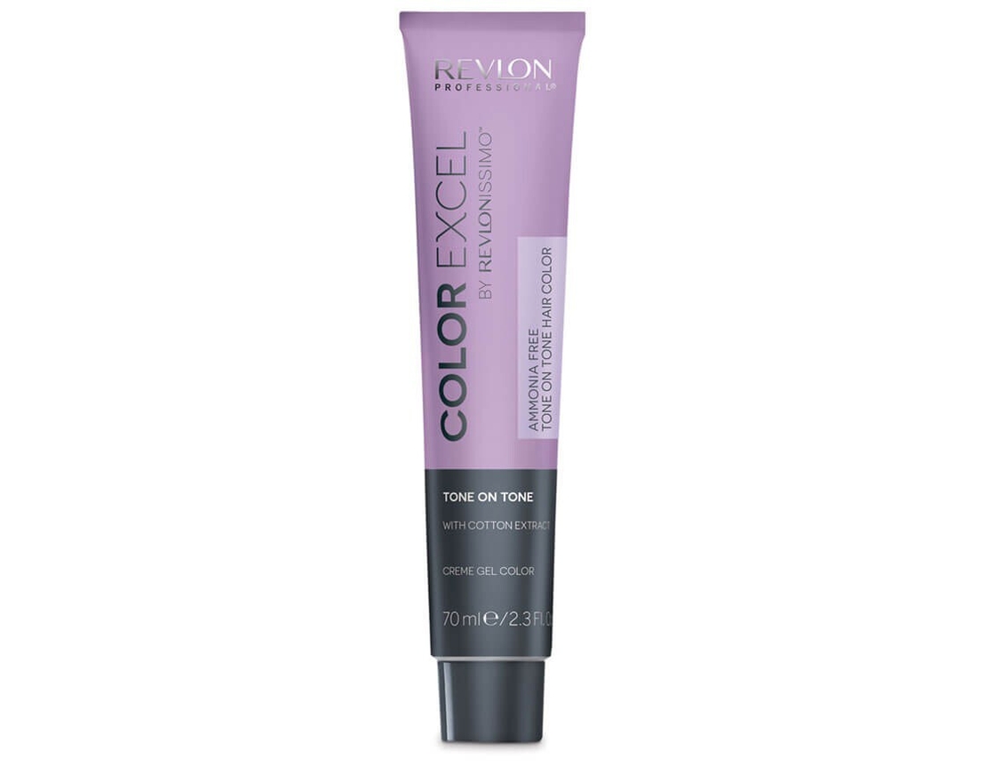 Revlon, Color Excel, Ammonia-Free, Permanent Hair Dye, 6.3 Dark Golden Blonde, 70 ml