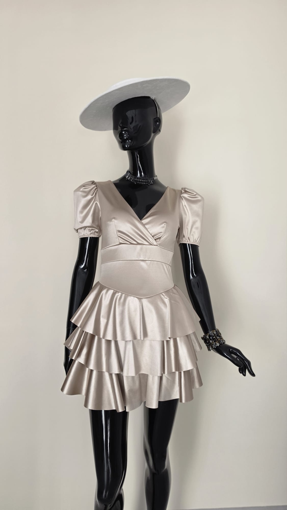 Rochie Amour Bej Perlat
