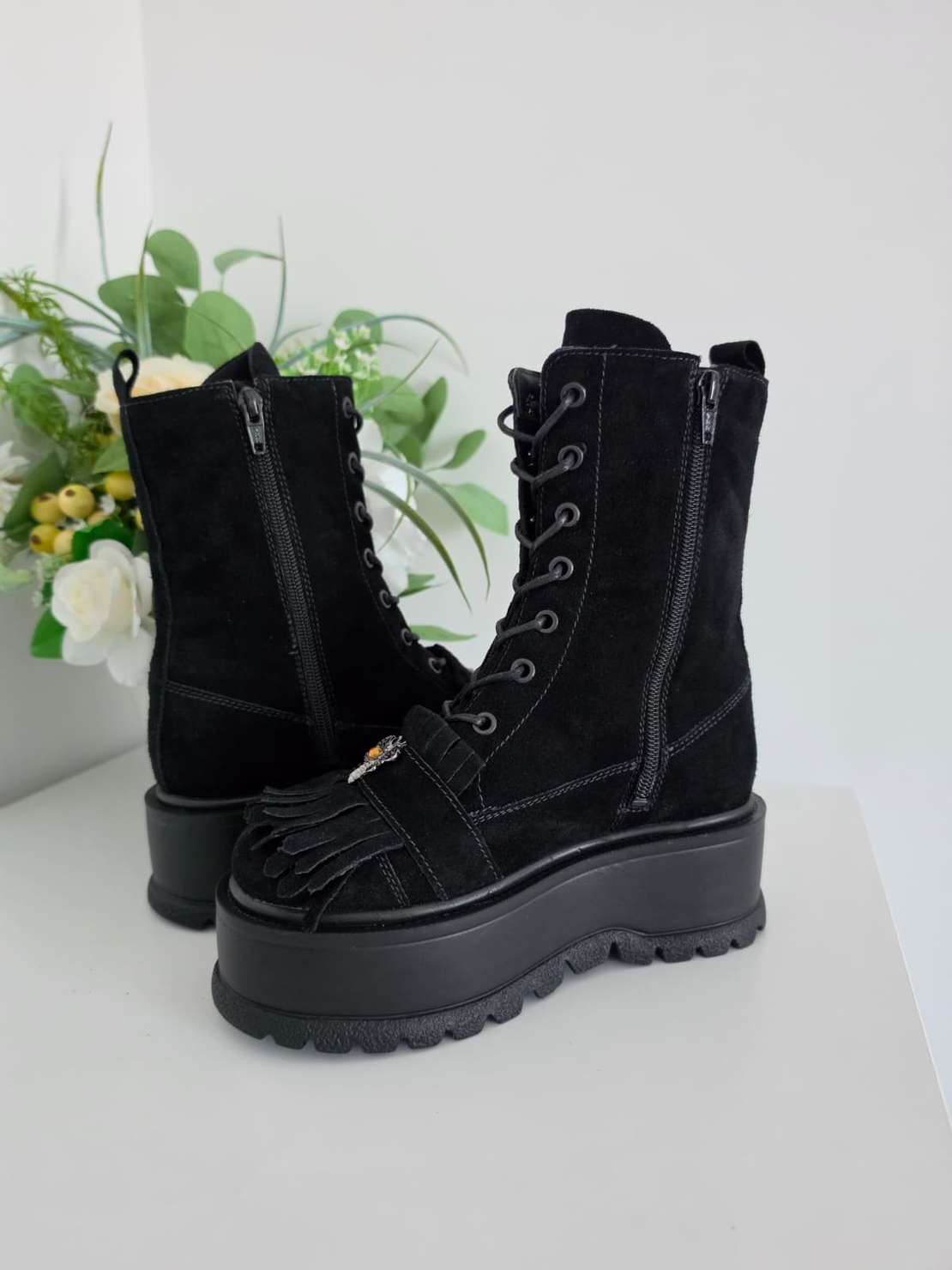Ghete Rouge-Velur Negru