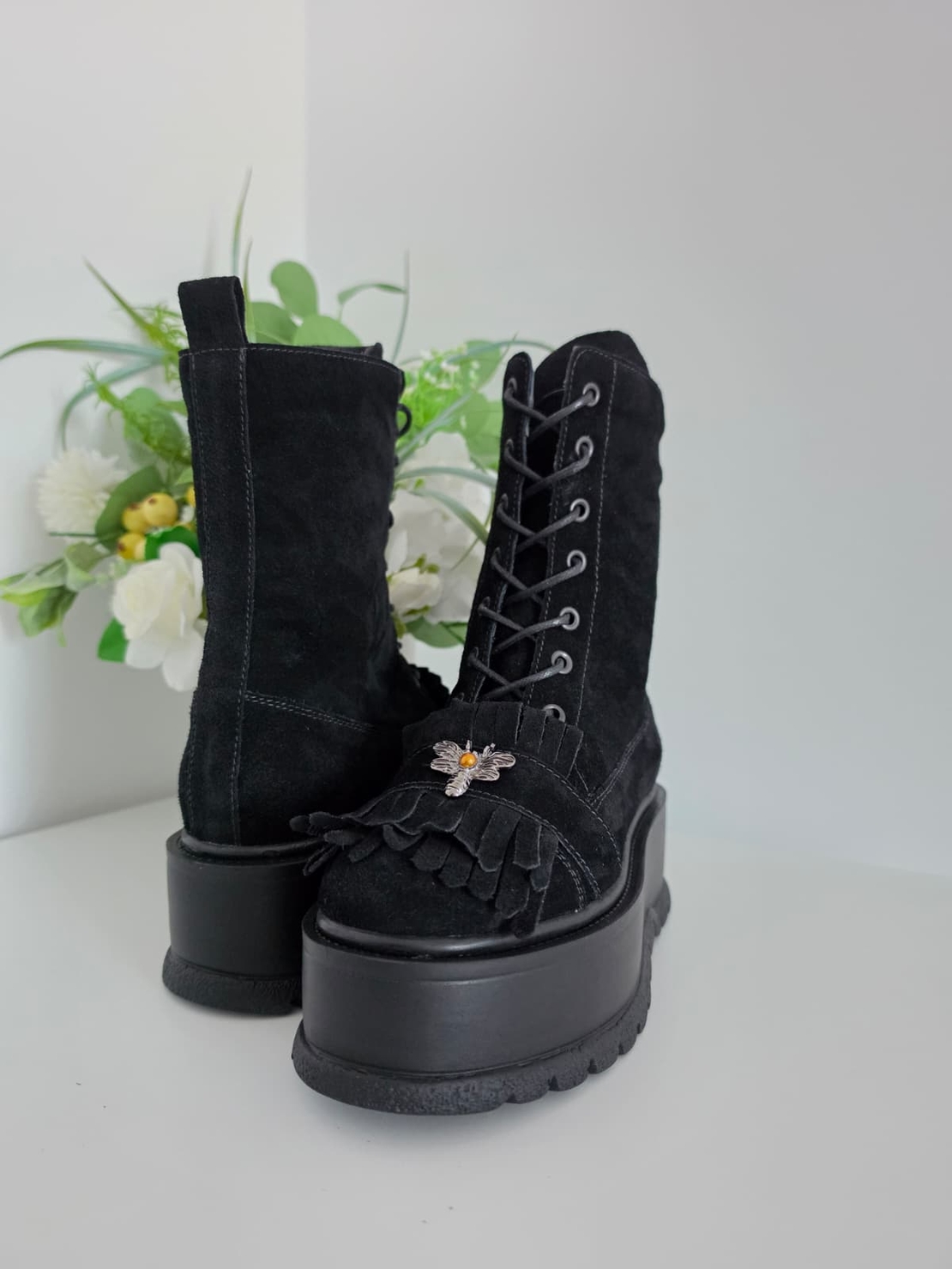 Ghete Rouge-Velur Negru