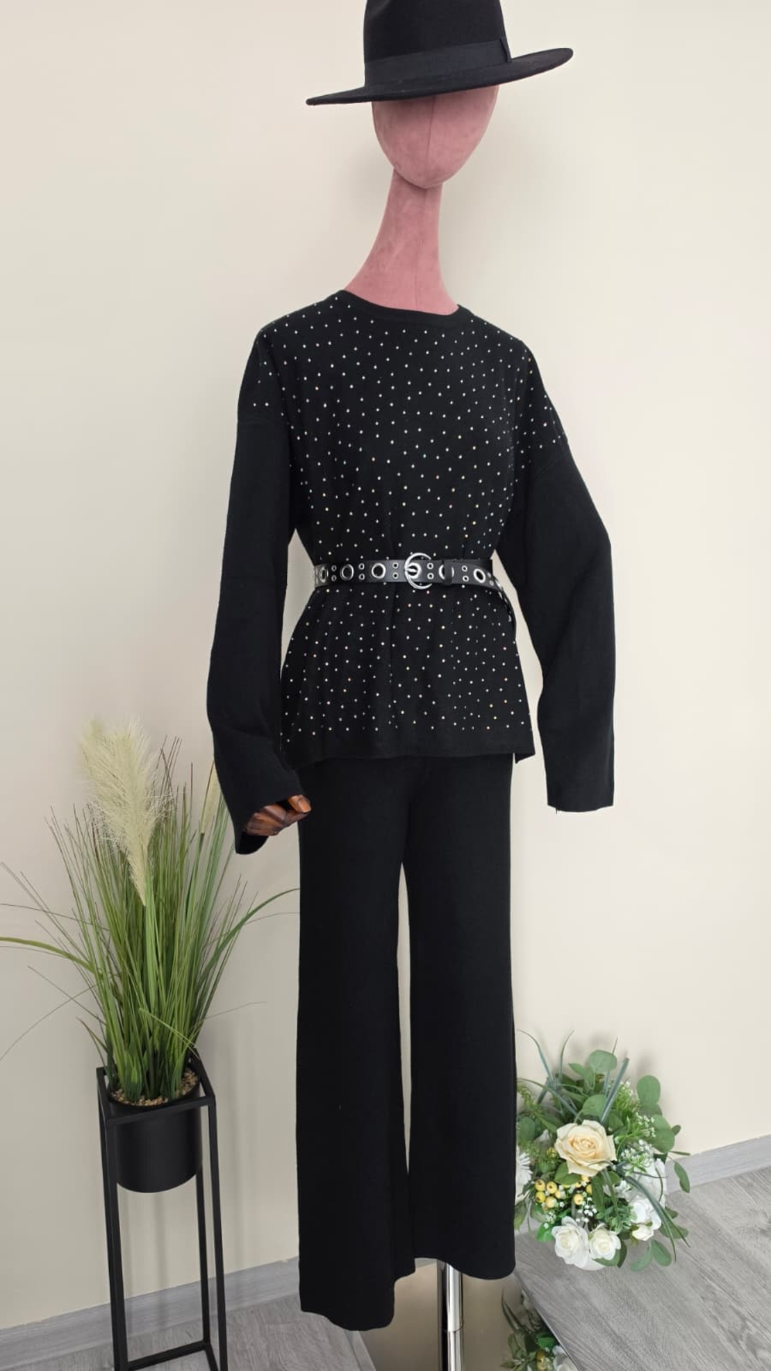 Compleu Glow-Negru