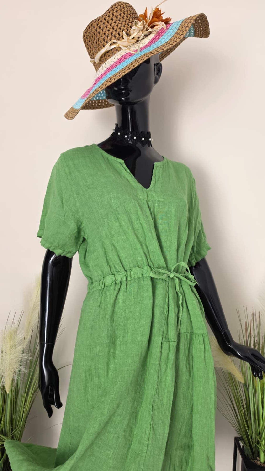 Rochie Midi Breeze-Verde Praz