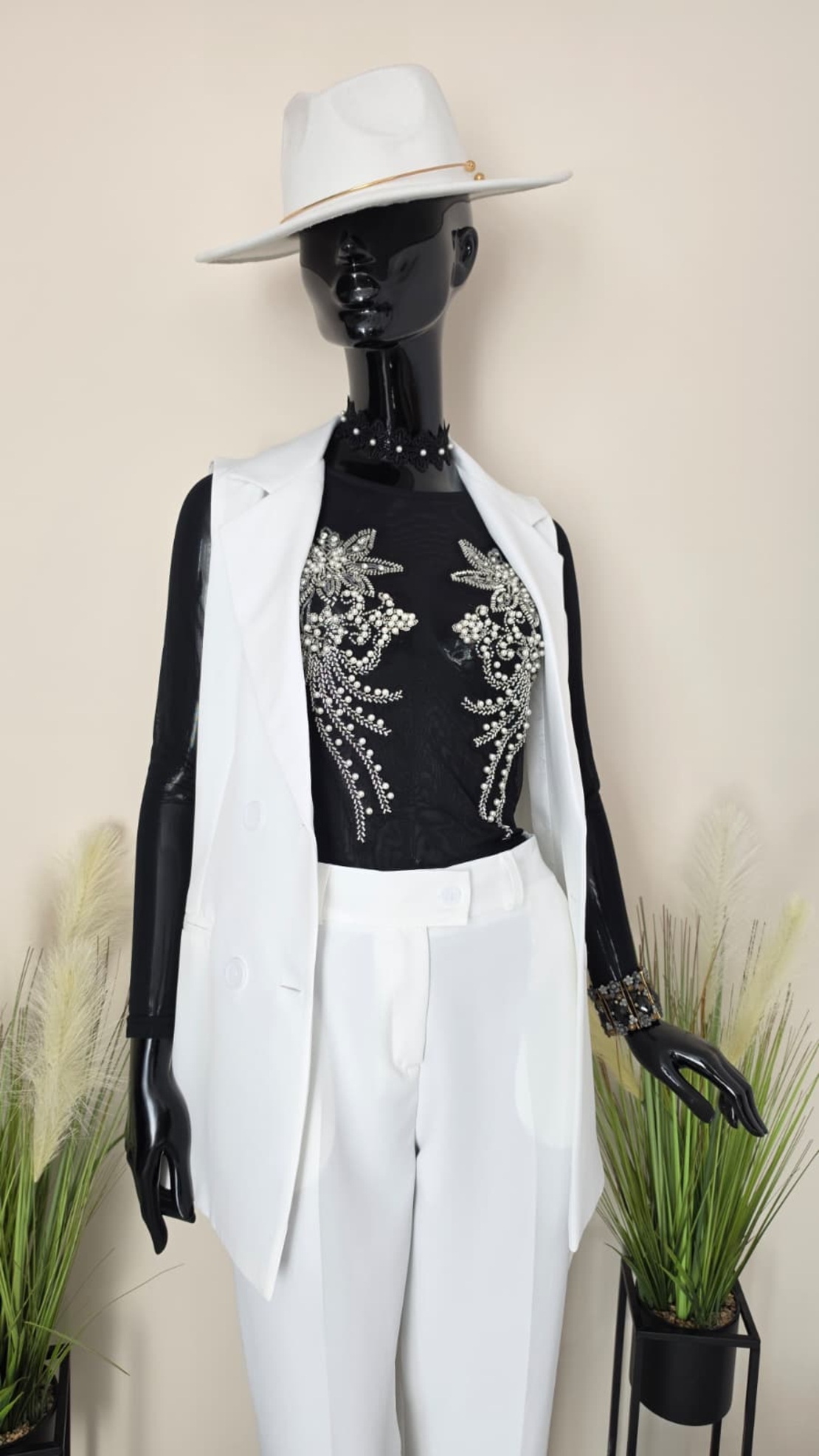 Set Elegant Bianca-Alb