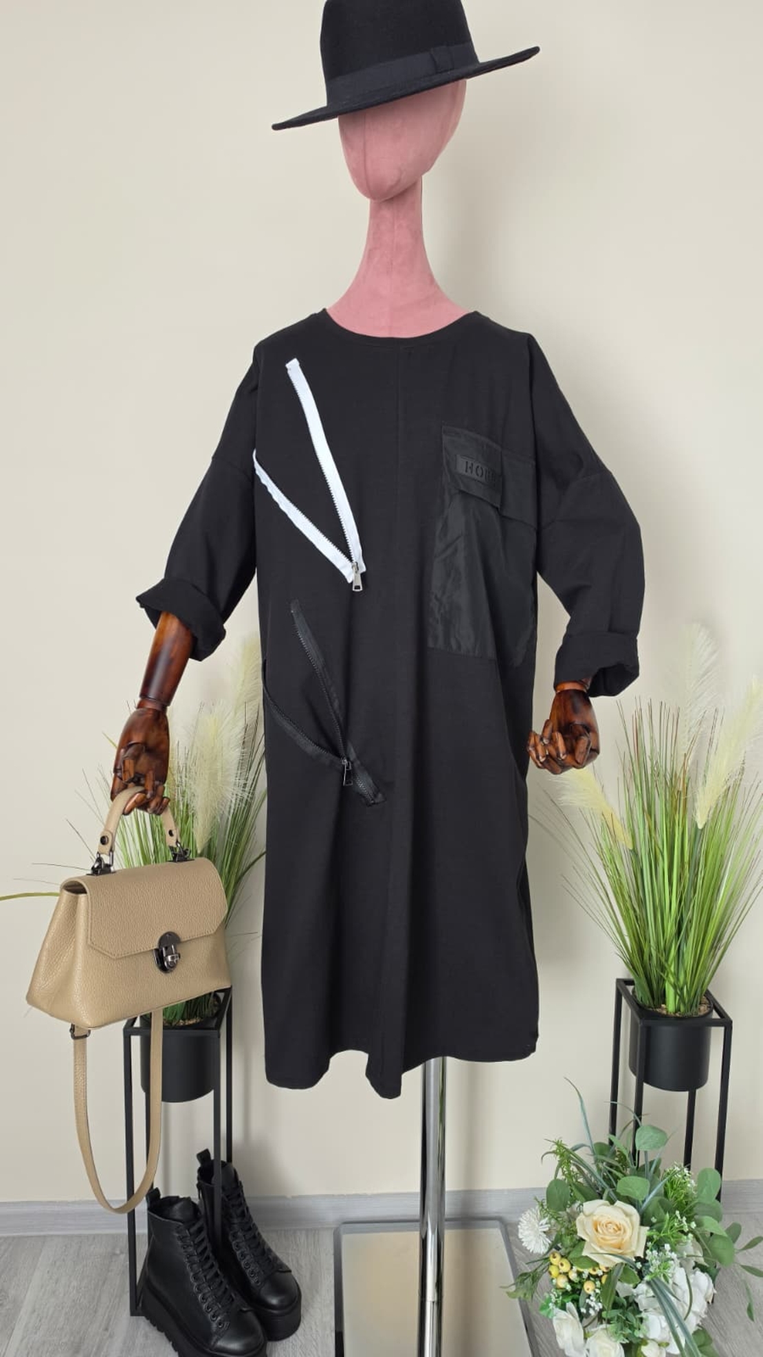 Rochie Zippy-Negru