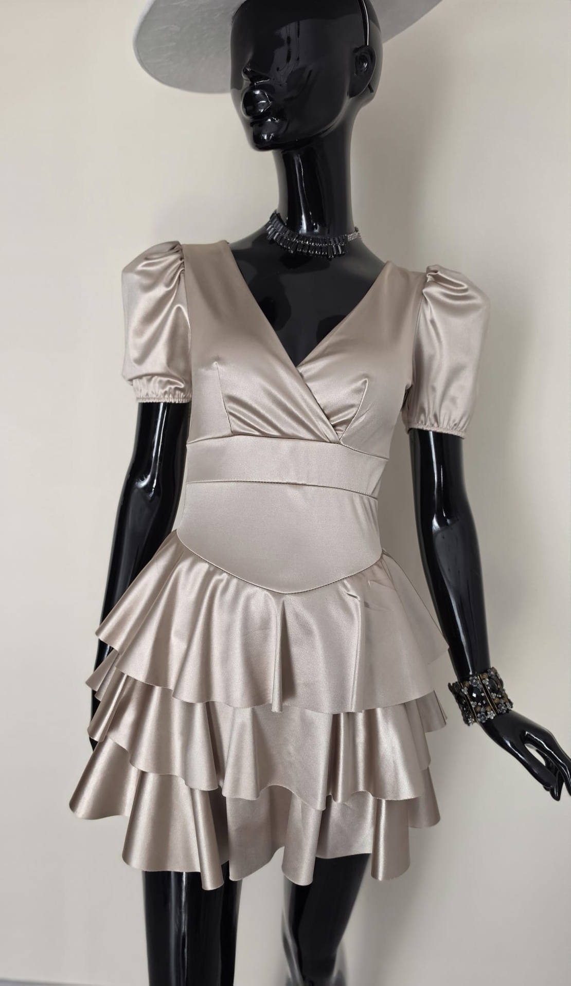 Rochie Amour Bej Perlat