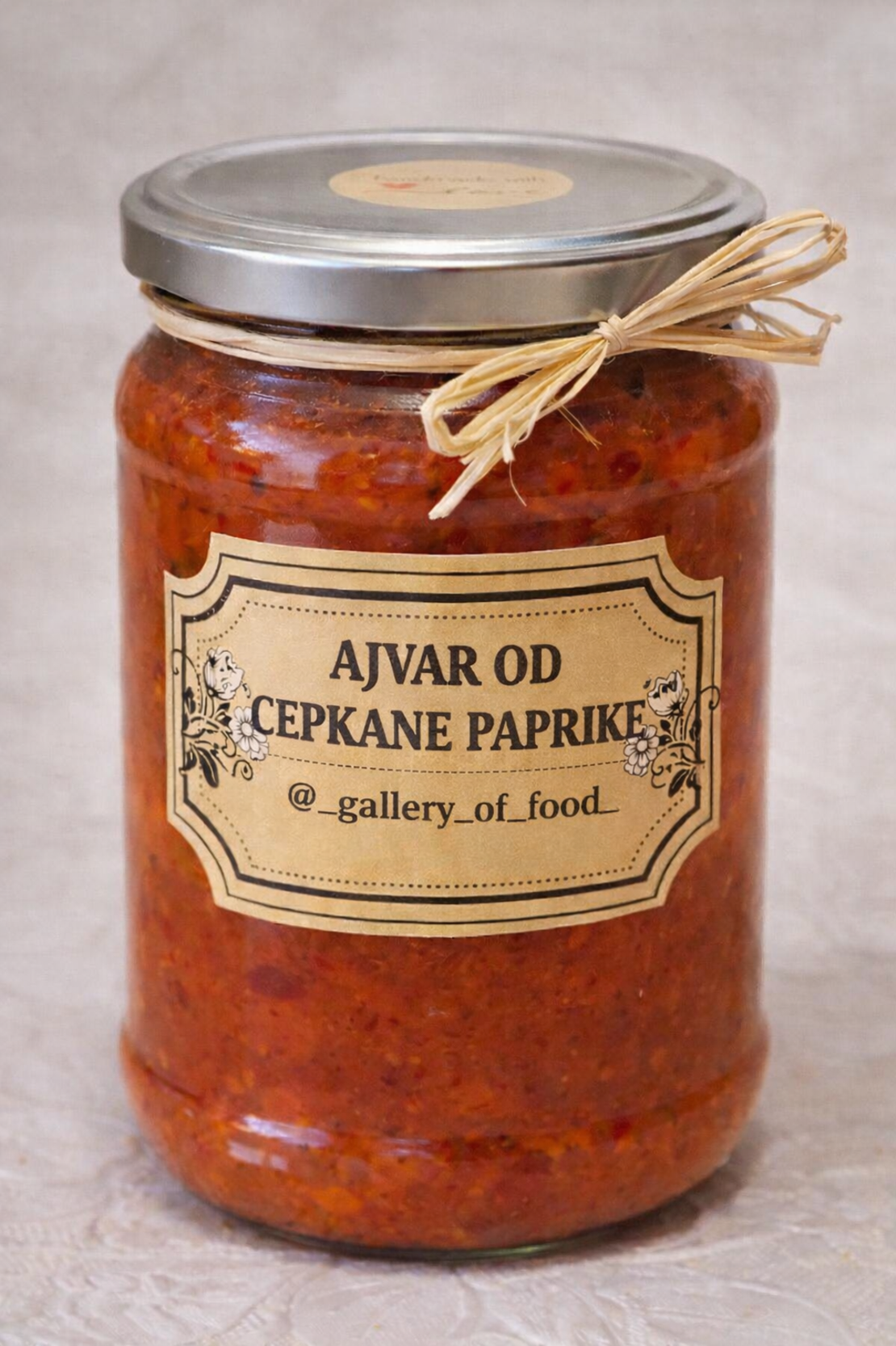 Ajvar od cepkane paprike