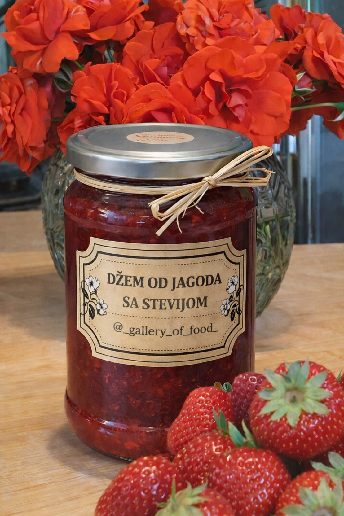 Džem od jagoda sa stevijom