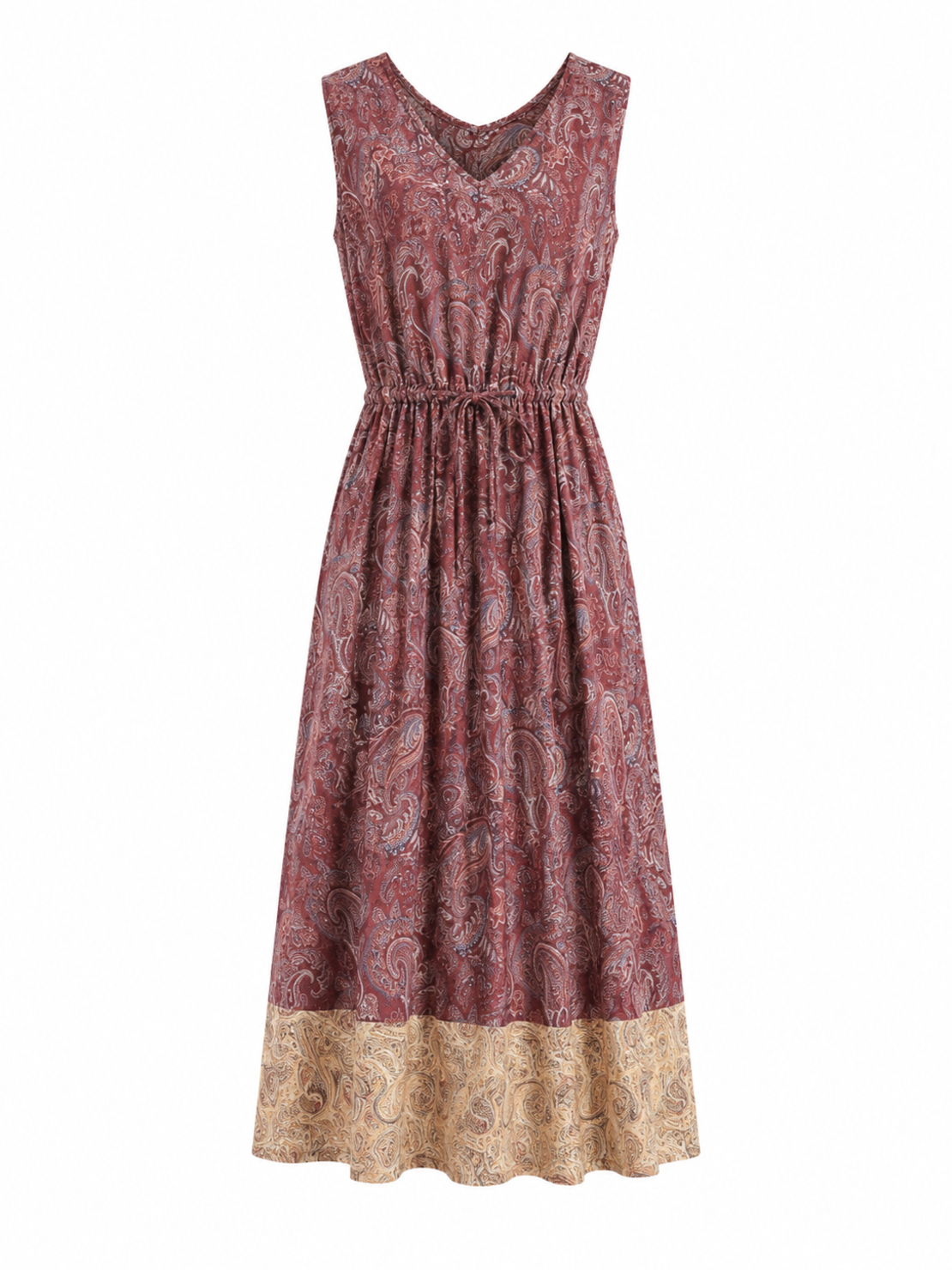 Pattern midi haljina