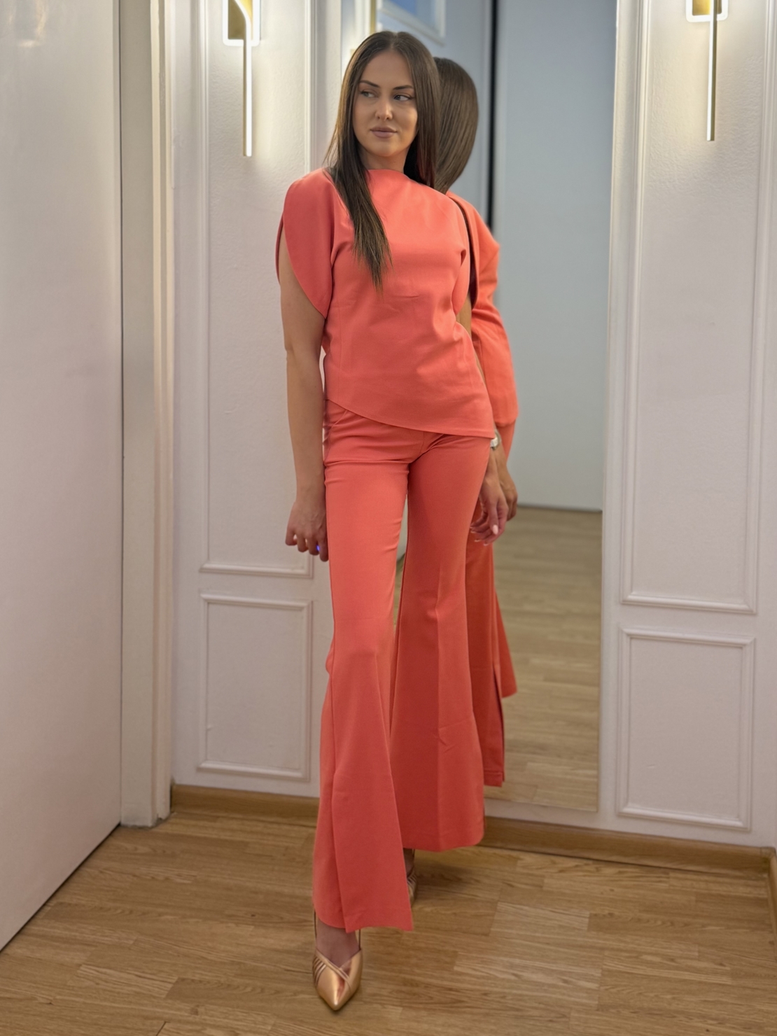 PETRA koral zvonaste pantalone