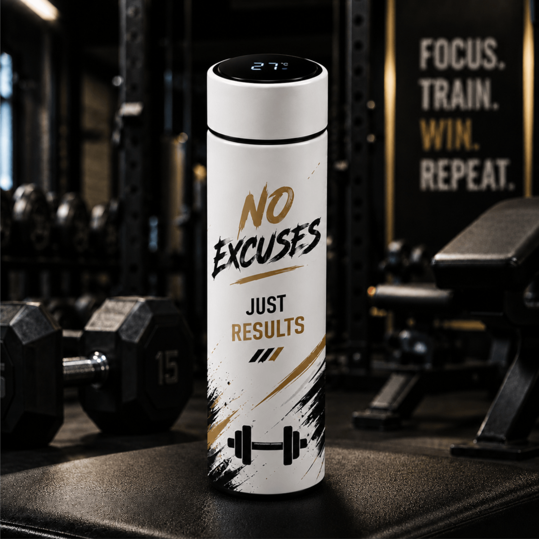 TERMOS SA MERAČEM TEMPERATURE - NO EXCUSES
