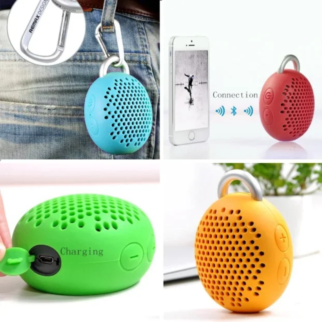 Remax dragon bluetooth zvučnik btsrb/ X1 crveni