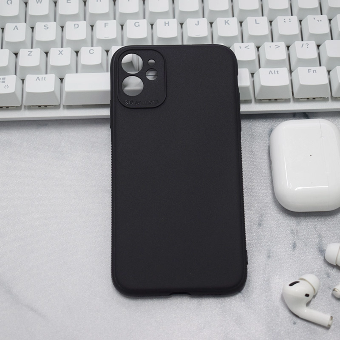 Maska 3D Camera za iPhone 11 crna