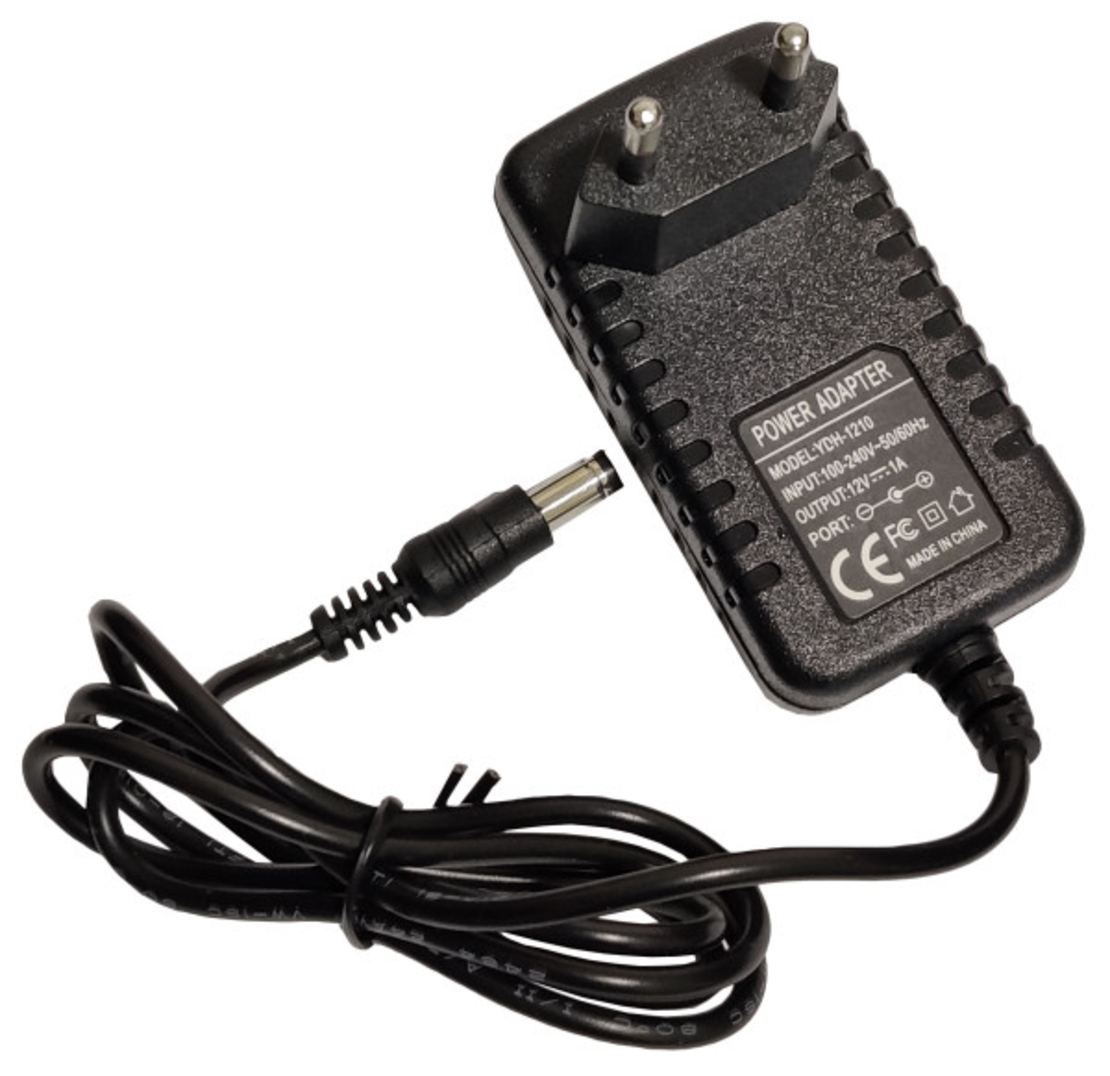 NPA-AC45** Gembird punjac 12v/1A 12W, 1m kabl, Coper napajanje, DC 5.5x2.1mm CE