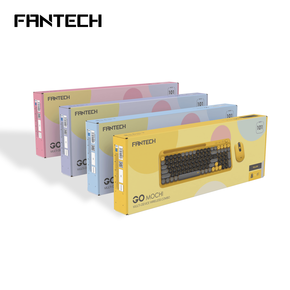 Combo set FANTECH WK-899 Ljubicasta GO Mochi101