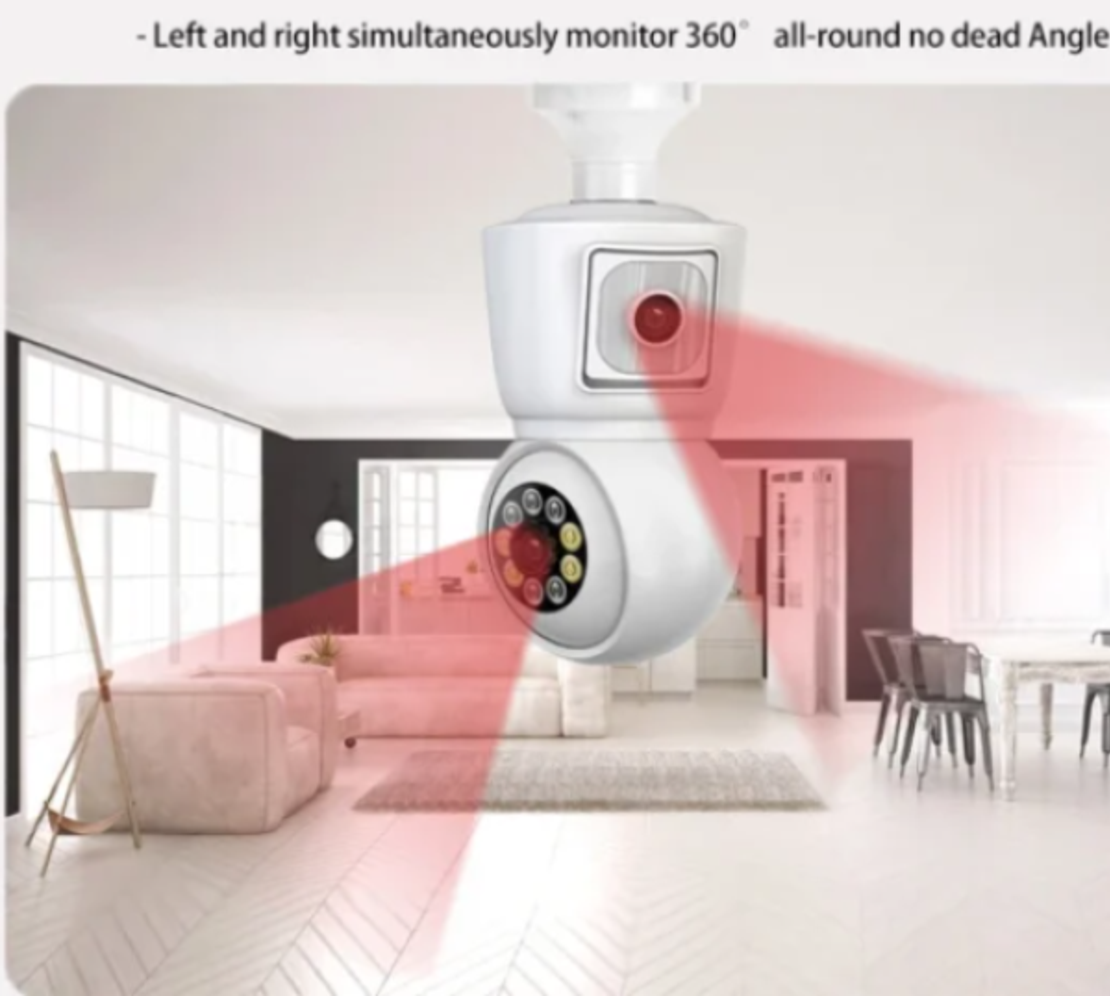CAM-IP6MP-Q3 GMB PTZ kamera 6mpix microSD iCSee xmeye Two-way voice 2x3,6mm SIJALICNO GRLO E27