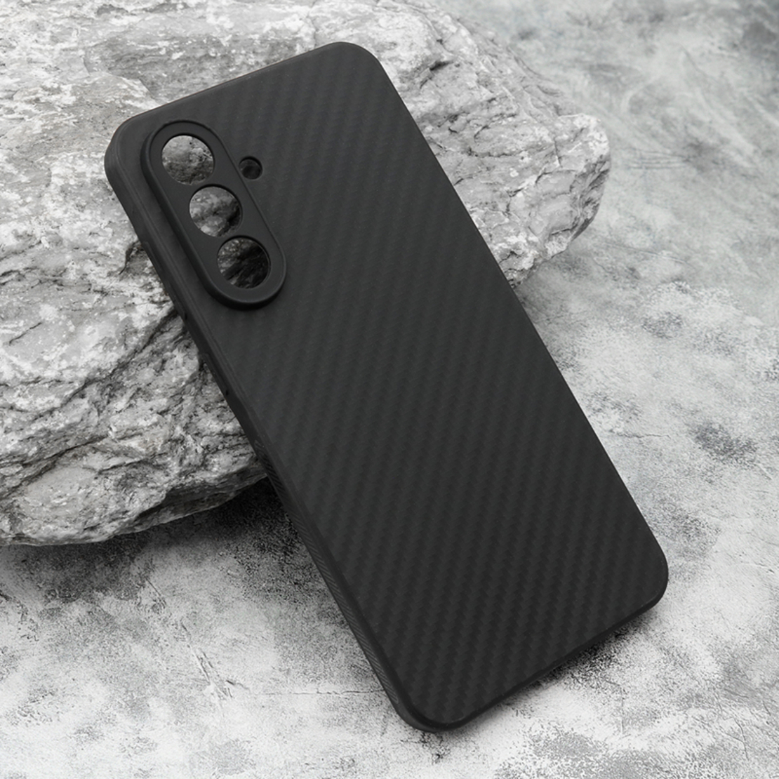 Futrola silikon CARBON LIGHT za Samsung A566B Galaxy A56 5G crna