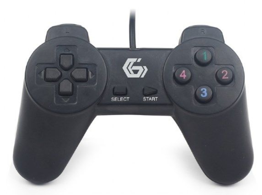 JPD-UB-01 Gembird USB 2.0 digital gamepad black (alt. JPD-Digitalpad